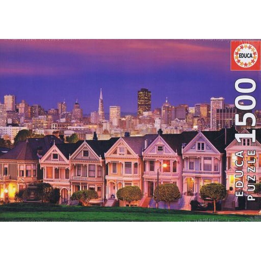 Painted Ladies, S. Francisco, 1500 brikker