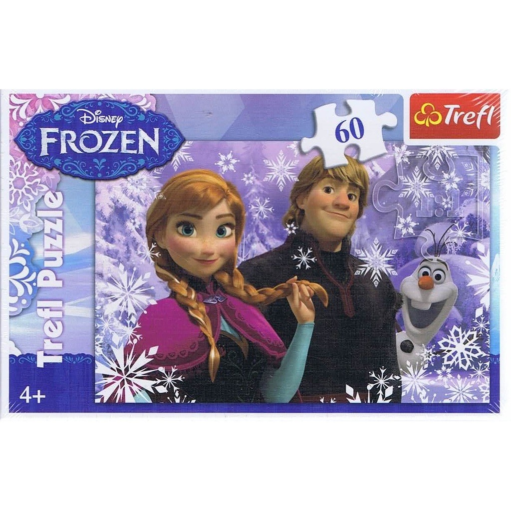 Frozen Anna og Kristoffer - 60 brikker