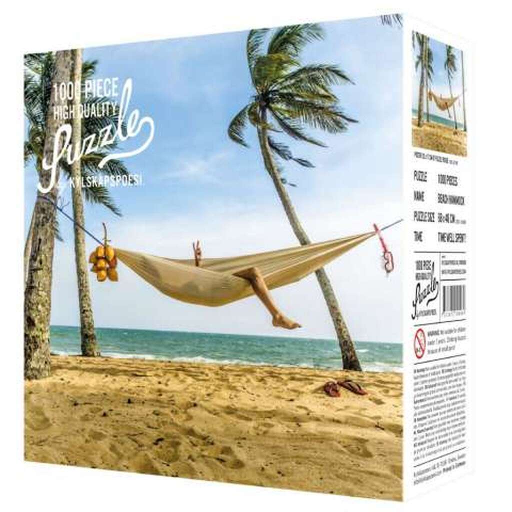 Beach Hammock - 1000 brikker