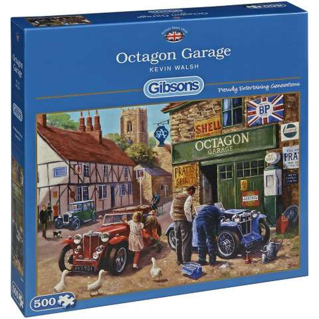 Octagon Garage - 500 brikker