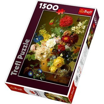 Still Life with Flowers - 1500 brikker