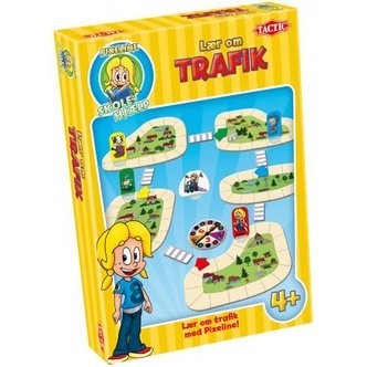 Pixeline lær om trafik