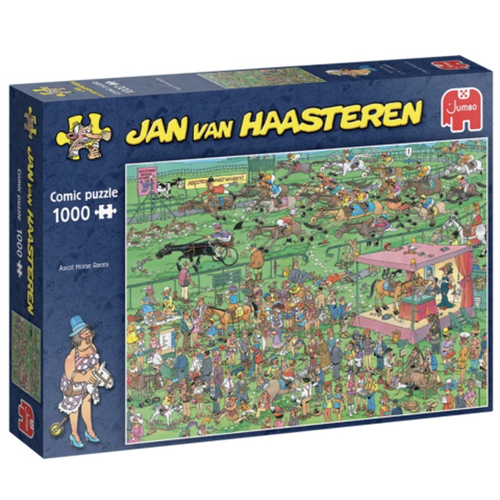Jan Van Haasteren - Ascot Horse Races - 1000 brikker