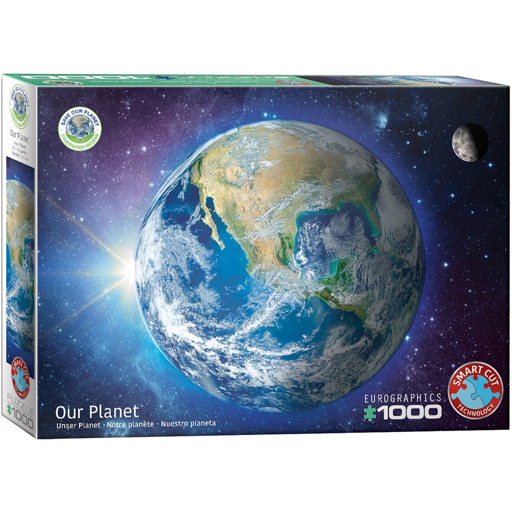 Red Planeten: Jorden - 1000 brikker
