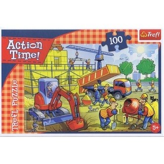 Action Time byggeplads - 100 brikker