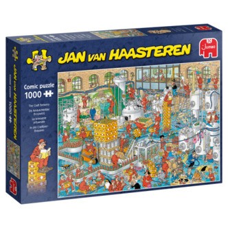 Jan van Haasteren: På Bryggeriet - 1000 brikker