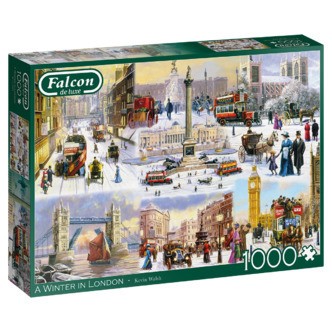 Vinter I London - 1000 brikker