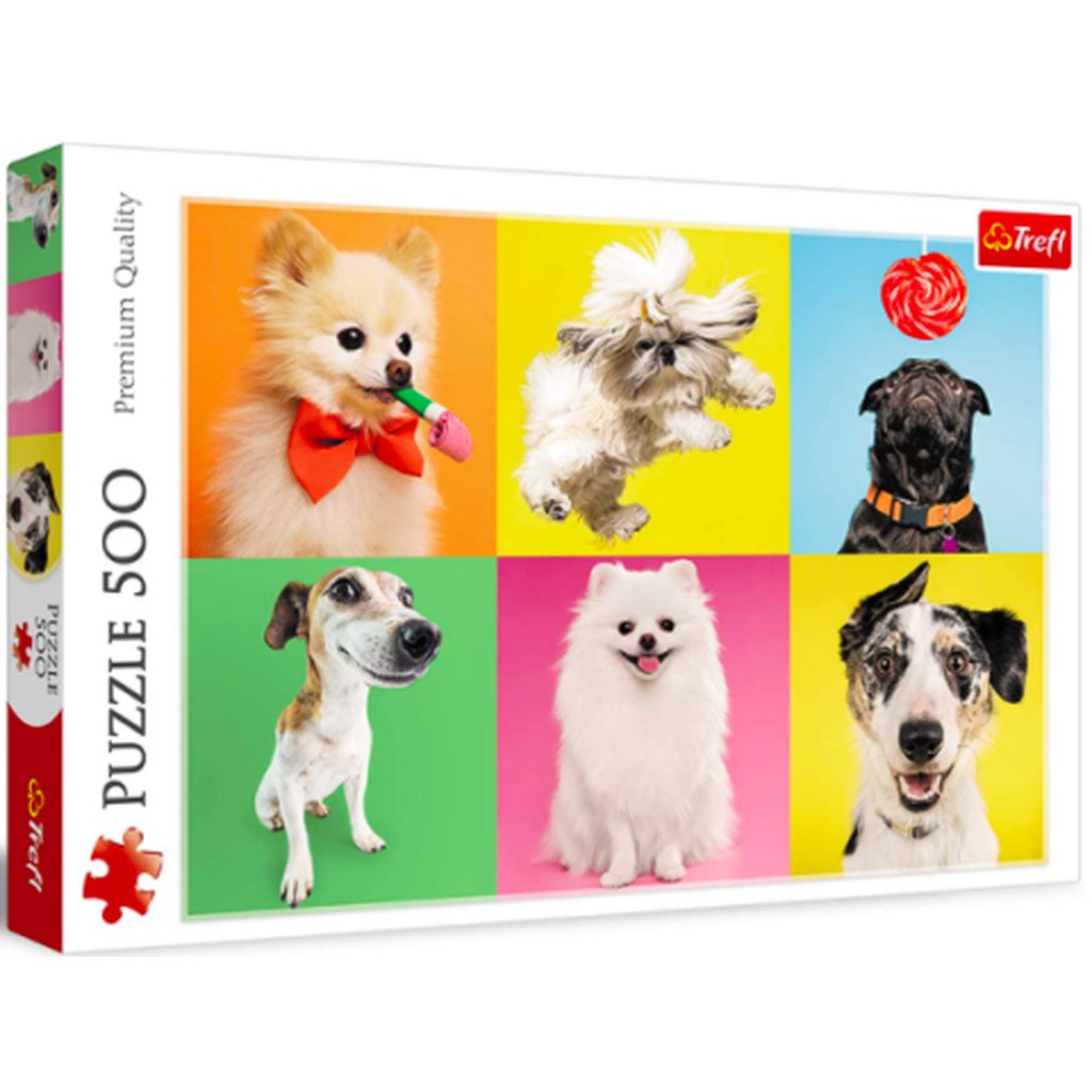 Hunde - 500 brikker