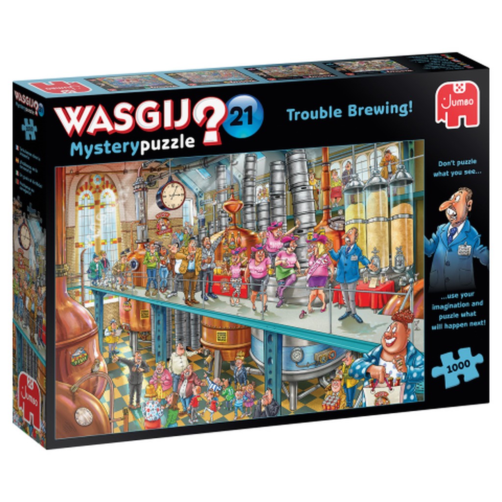 Wasgij Mystery 21 - På Bryggeriet - 1000 brikker