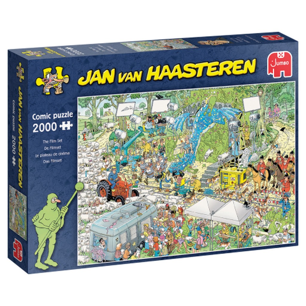 Jan Van Haasteren - TV Studiet - 2000 brikker