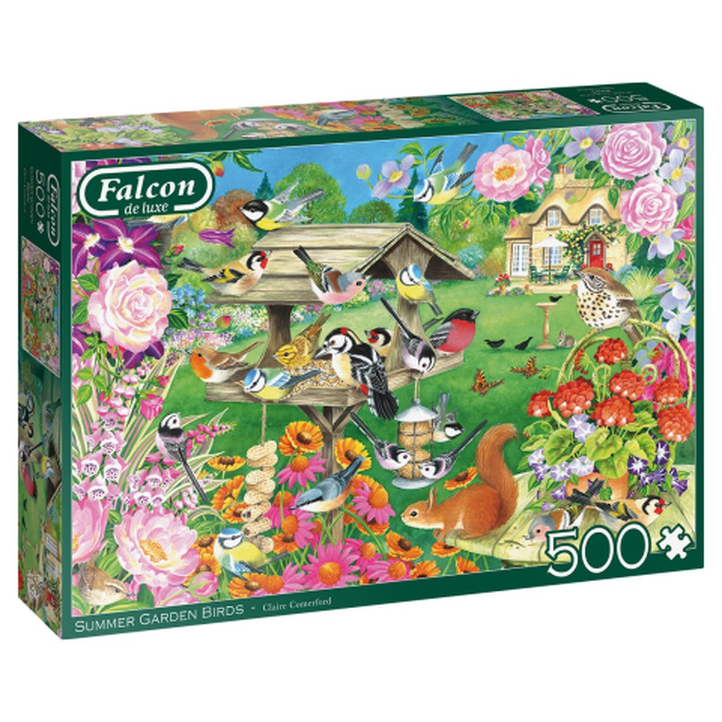 Summer Garden Birds - 500 Brikker