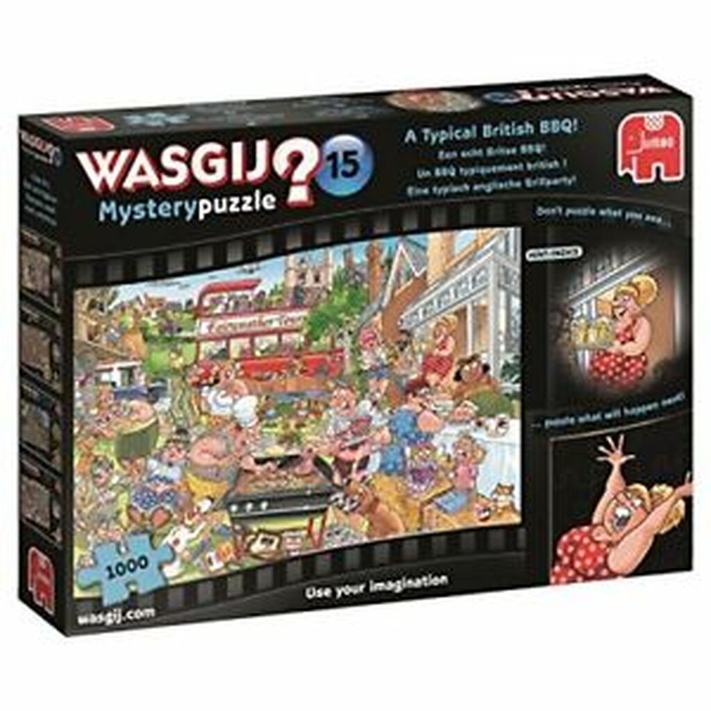 Wasgij Mystery #15 A Typical British BBQ! - 1000 brikker