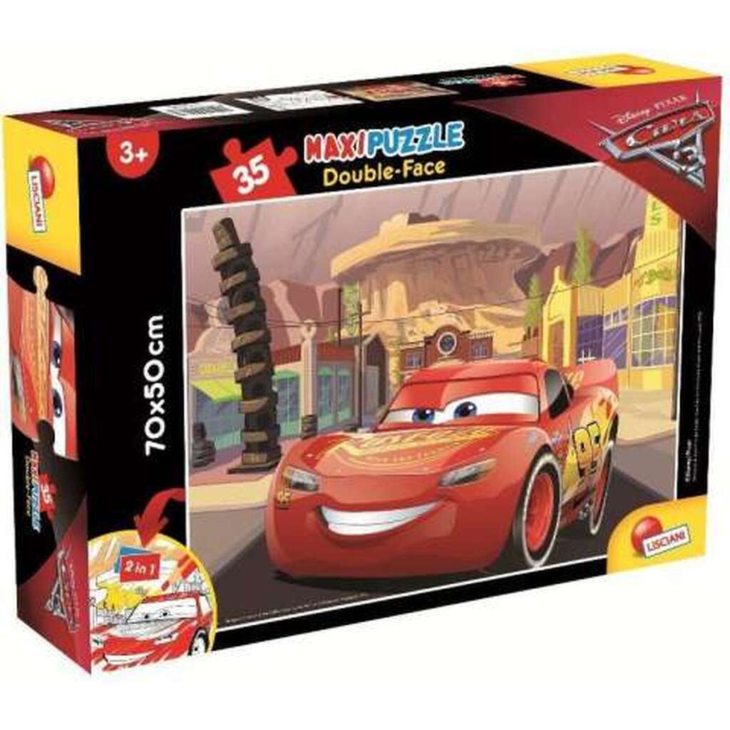 Cars Maxi Double-Face - 35 brikker