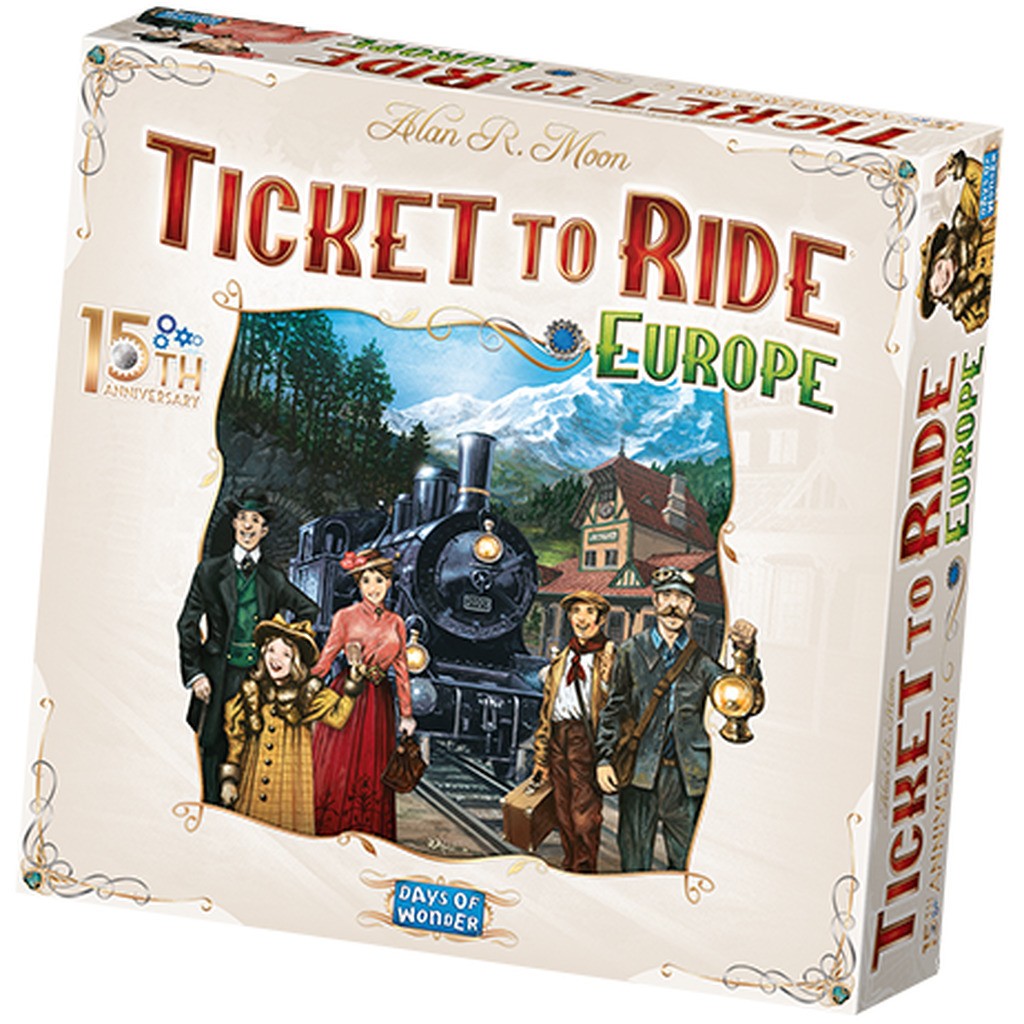 Ticket to Ride: Europe 15th anniversary edition