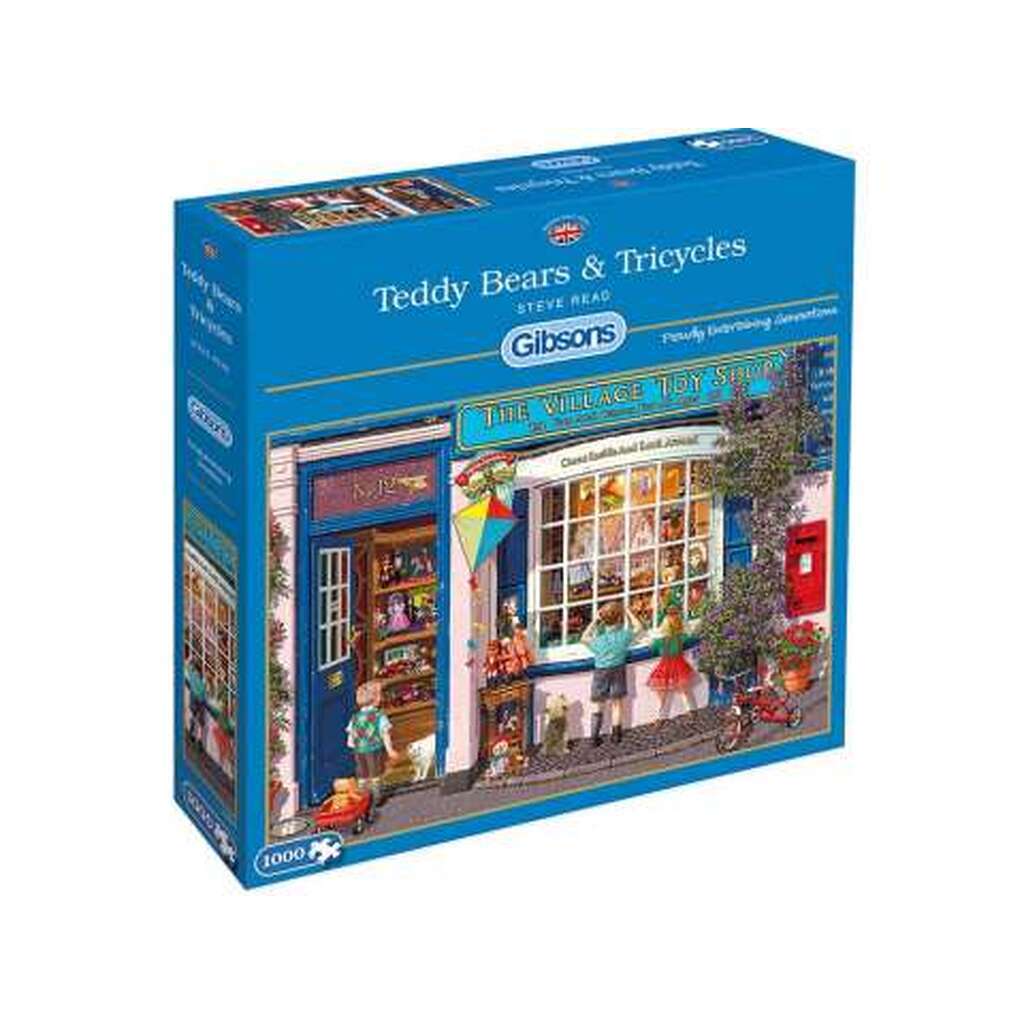 Teddy Bears & Tricycles - 1000 brikker