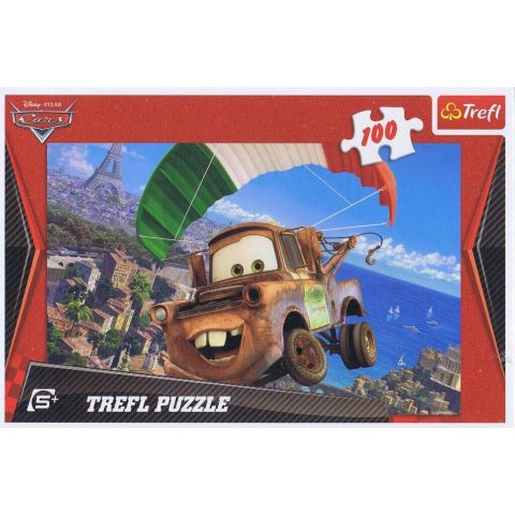 Cars, Bumle med faldskærm - 100 brikker