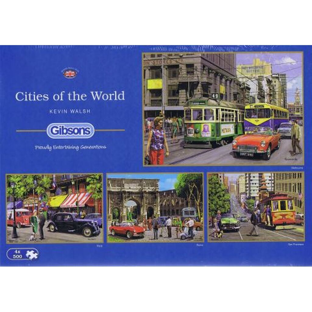 Cities of the World, 4x500 brikker