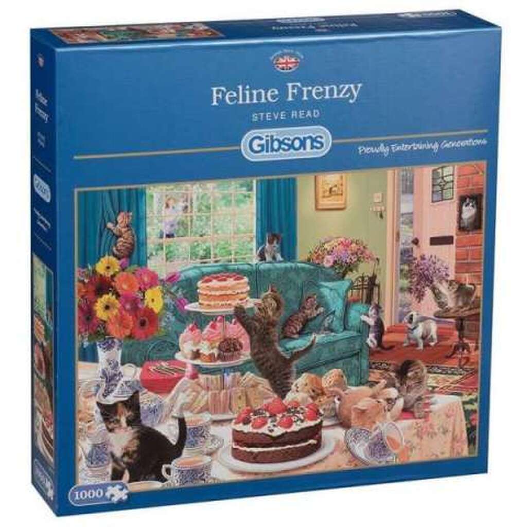 Feline Frenzy - 1000 brikker