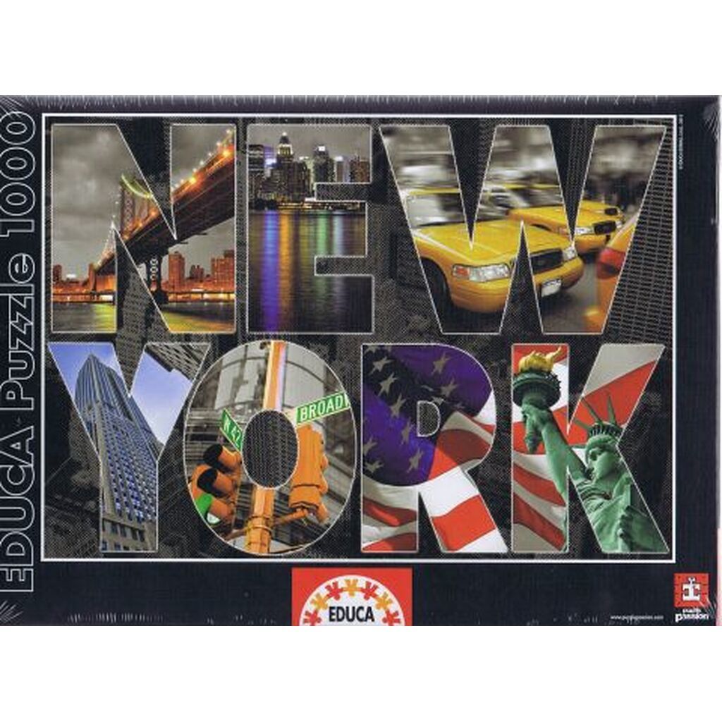 New York collage - 1000 brikker