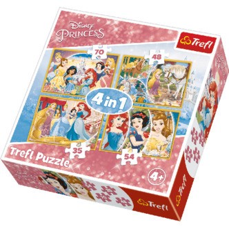 4-i-1 Happy Day of Princesses - 35-70 brikker