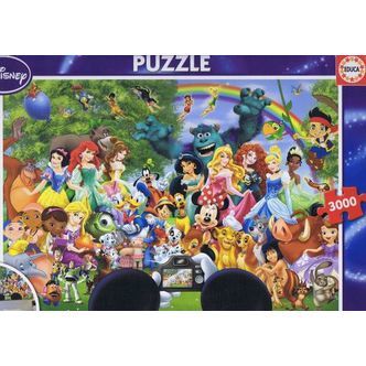 The marvellous world of Disney - 3000 brikker