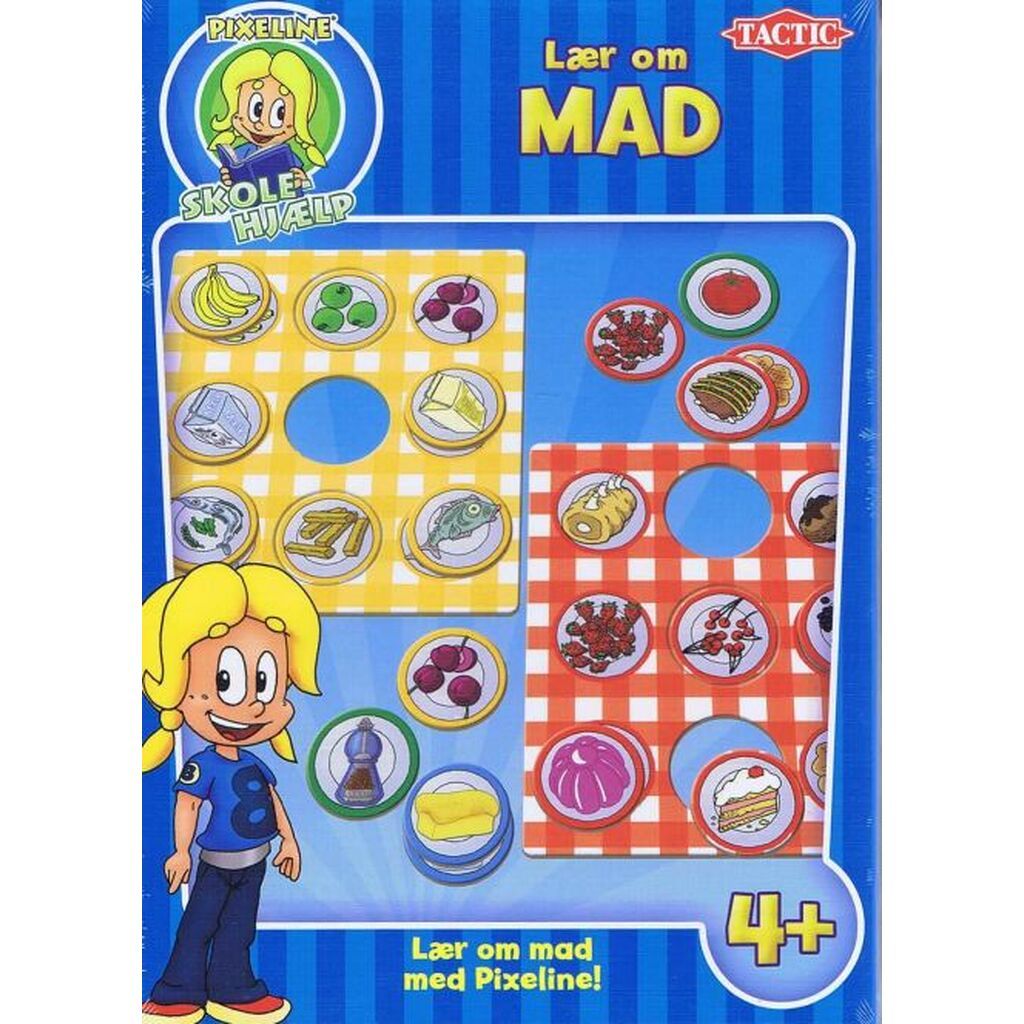 Pixeline, lær om mad