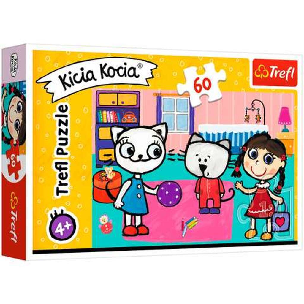 Kitty Cat With Friends - 60 brikker