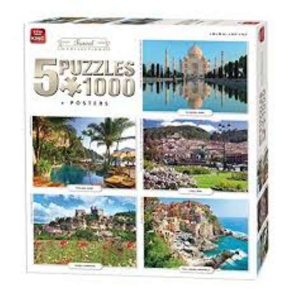 LANDSCAPE Collection 5 i 1 - 1000 brikker
