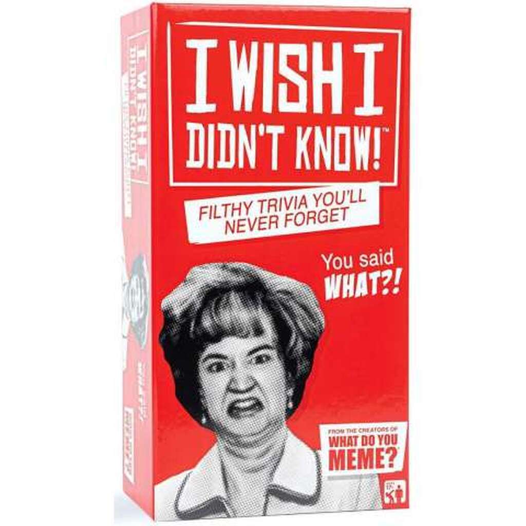 I Wish I Didn&#39;t Know