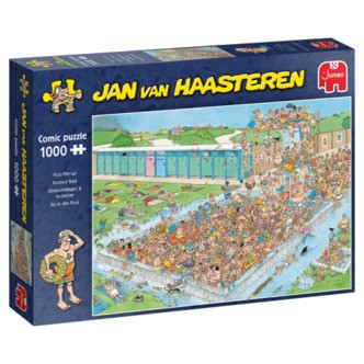 Jan van Haasteren - Pool Pile-Up - 1000 Brikker