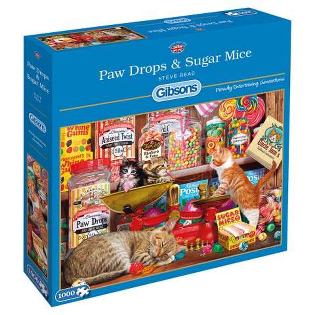 Paw Drops & Sugar Mice - 1000 brikker