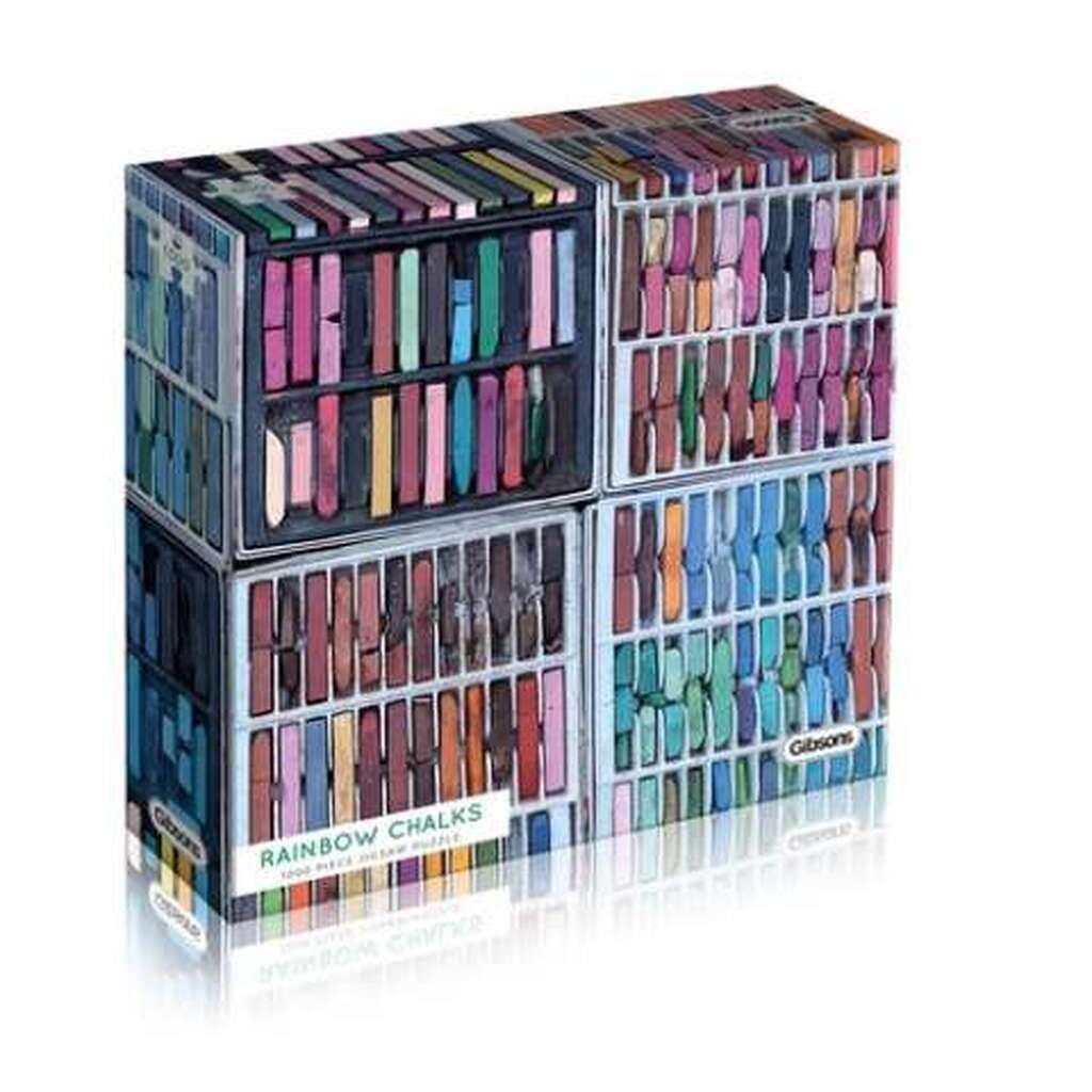 Rainbow Chalks - 1000 brikker