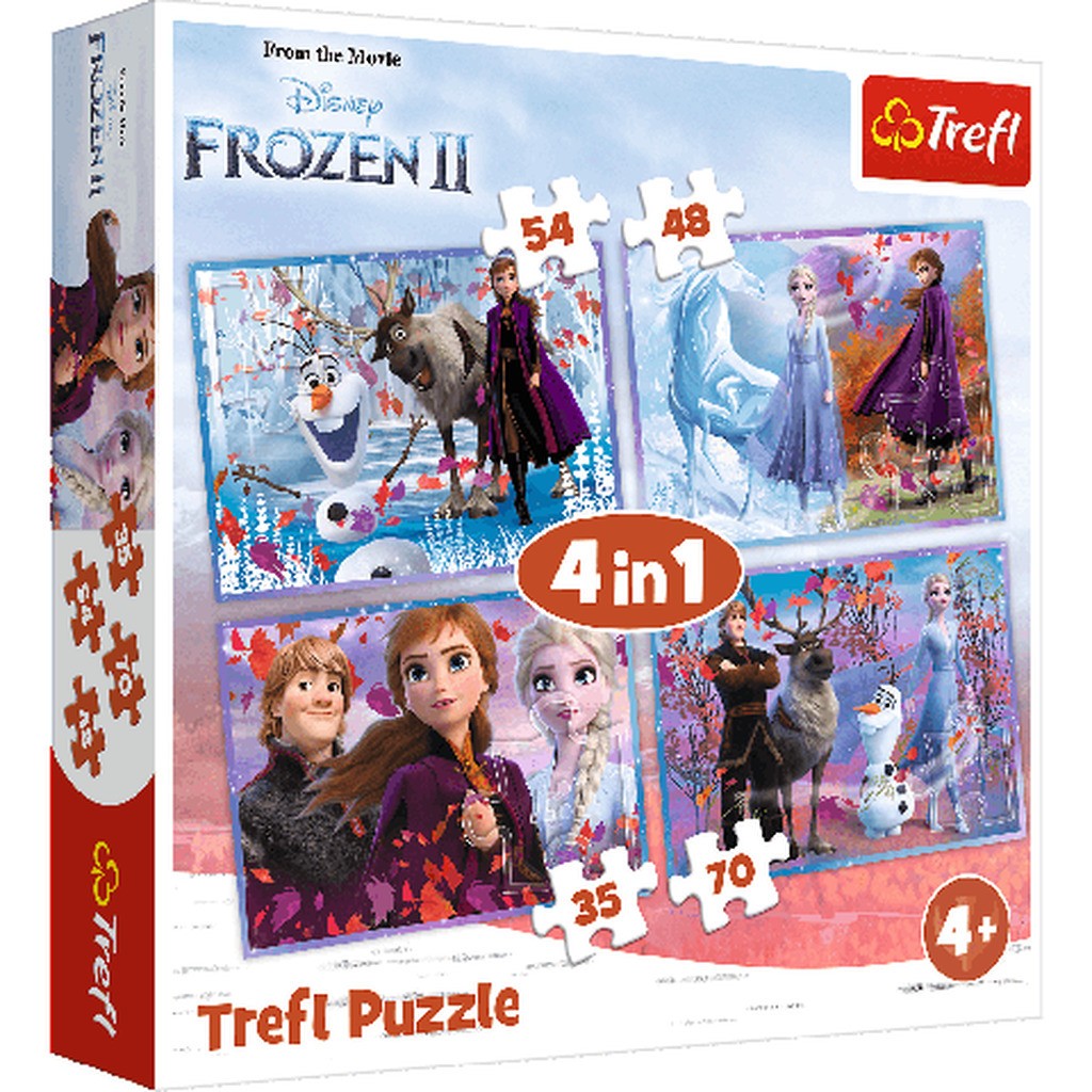 Disney Frost 2 4-i-1 - 35/48/54/70 brikker