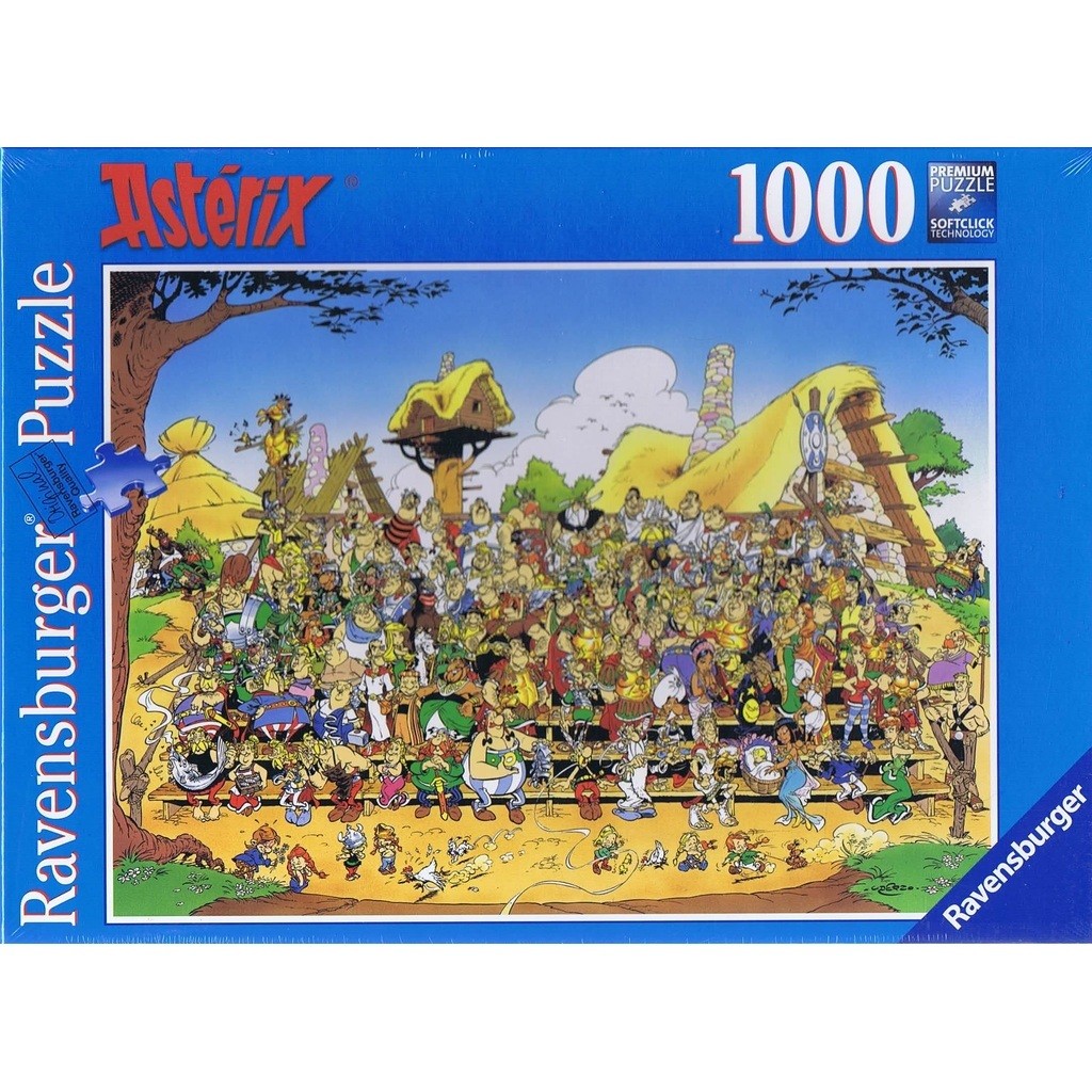 Asterix Family Portrait - 1000 brikker