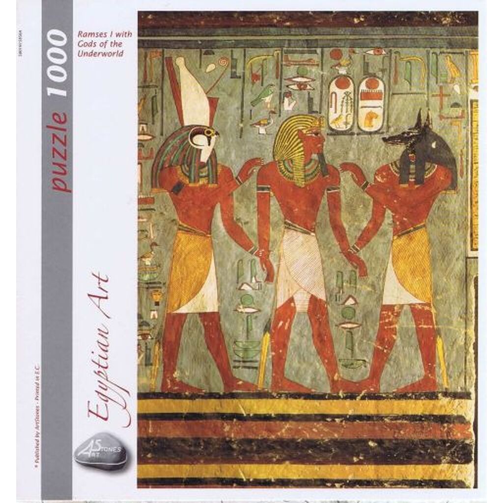 Ramses I with Gods of the Underworld, 1000 brikker