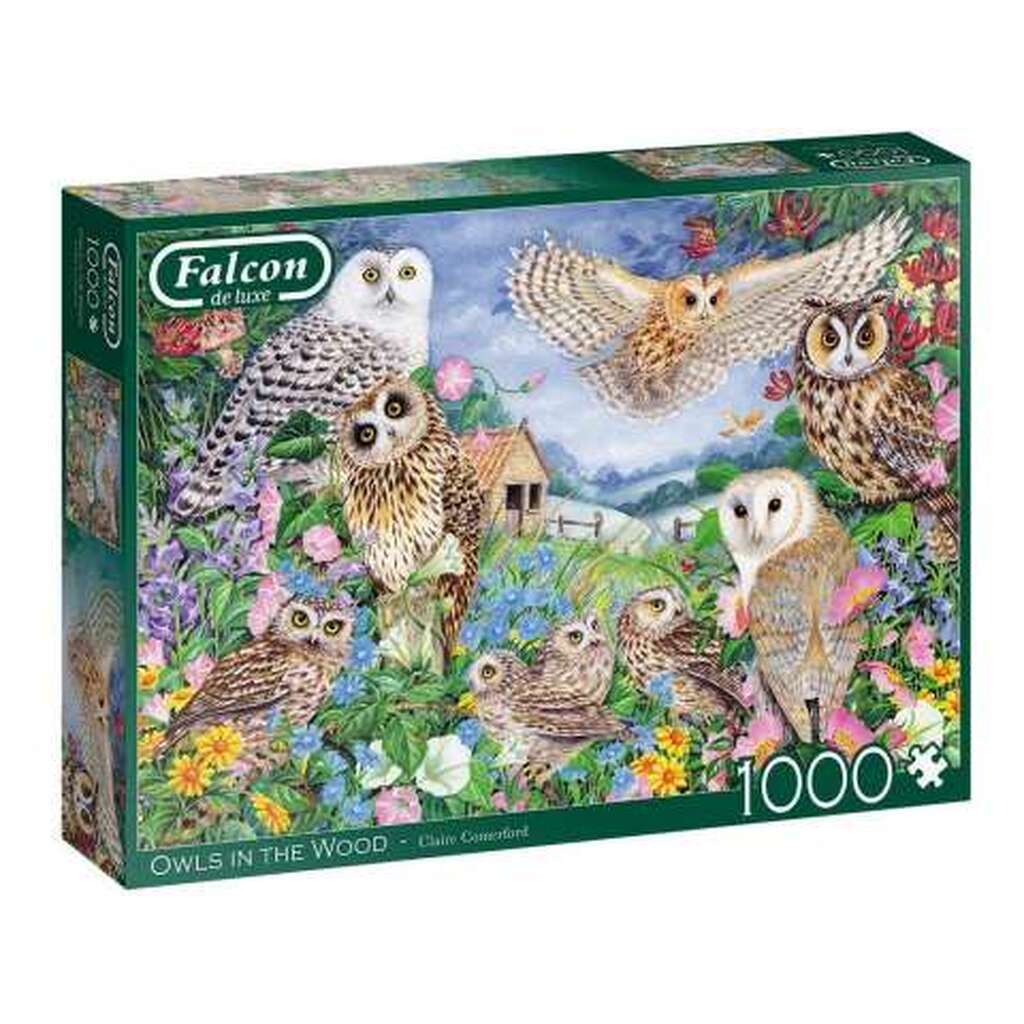 Owls in the Wood - 1000 brikker