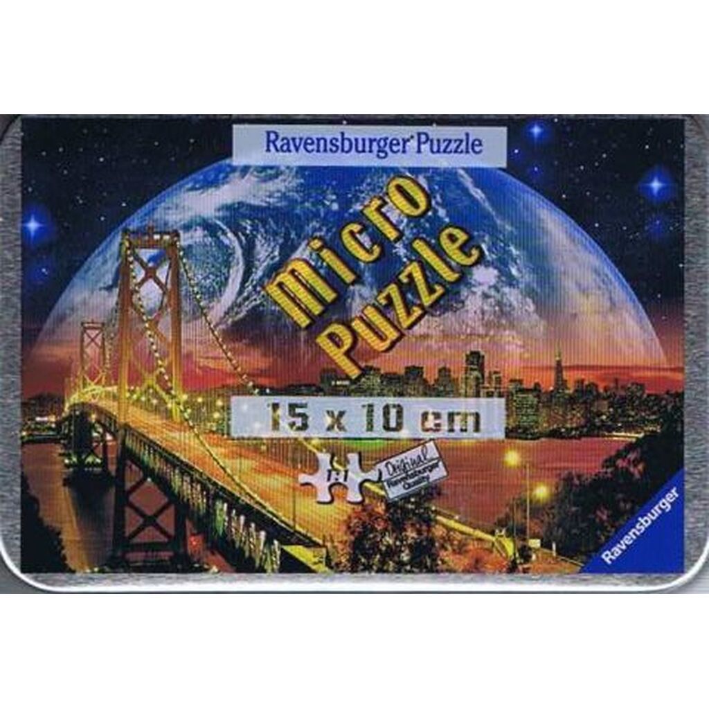 Glowing Planet over San Francisco, Micro puzzle