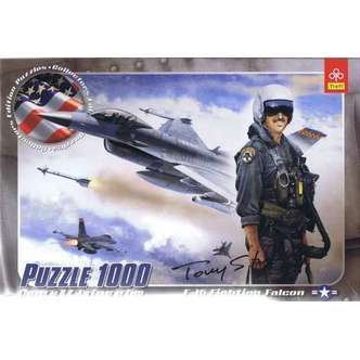 F-16 Fighting Falcon - 1000 brikker