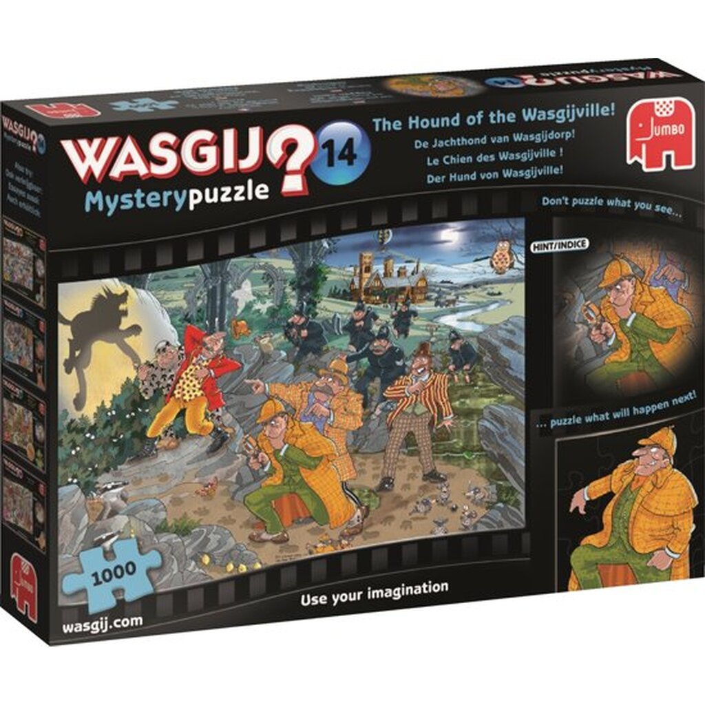 Wasgij? Mystery #14 Hound of the Wasgijville - 1000 brikker
