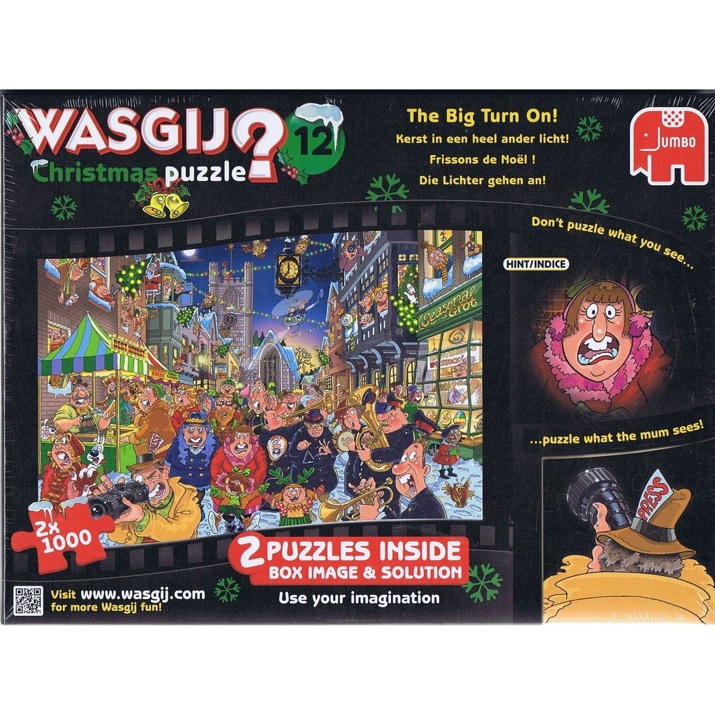 Christmas Wasgij? 12 - 2x1000 brikker