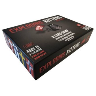 Exploding Kittens NSFW edition - Dansk