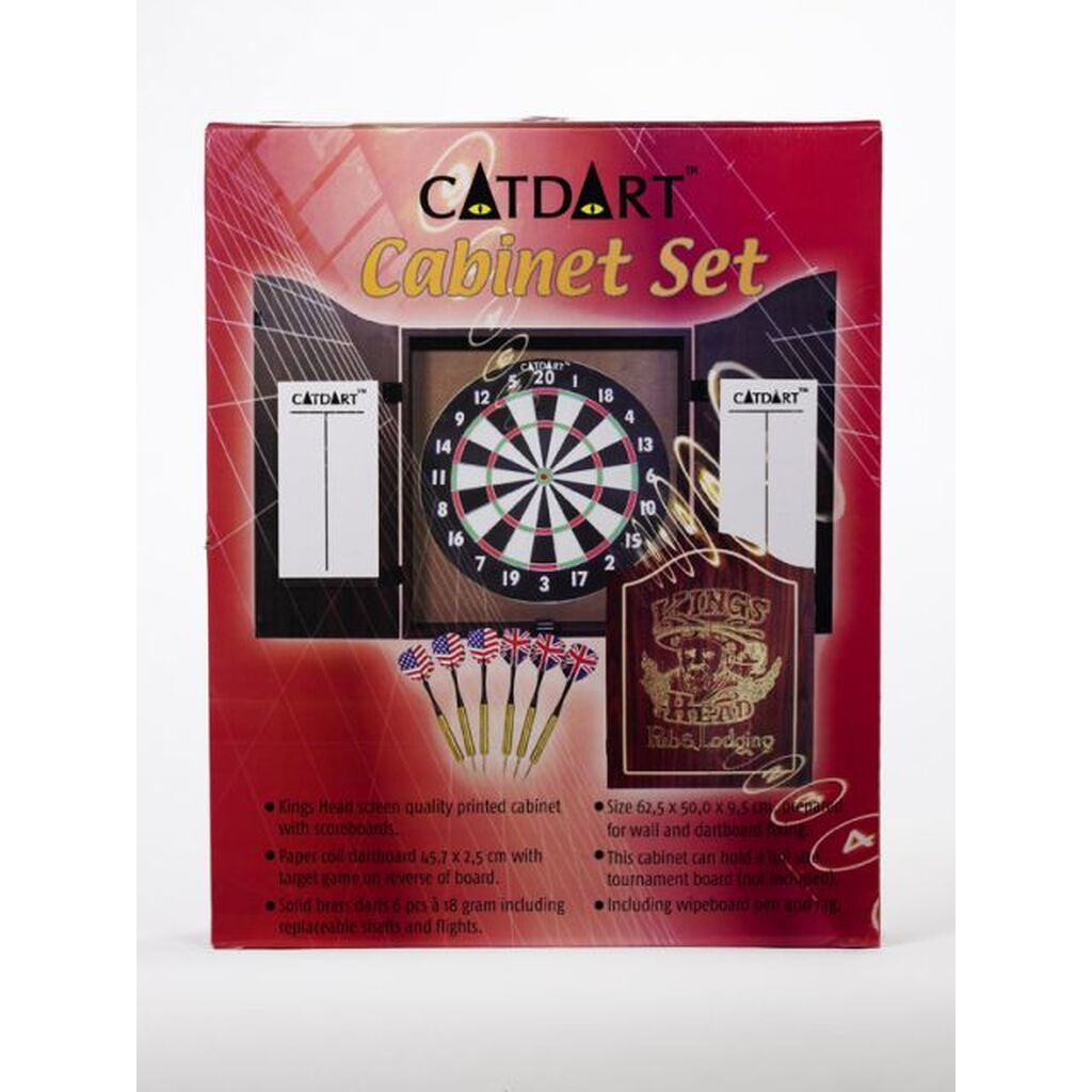 Cabinet incl. dartskive