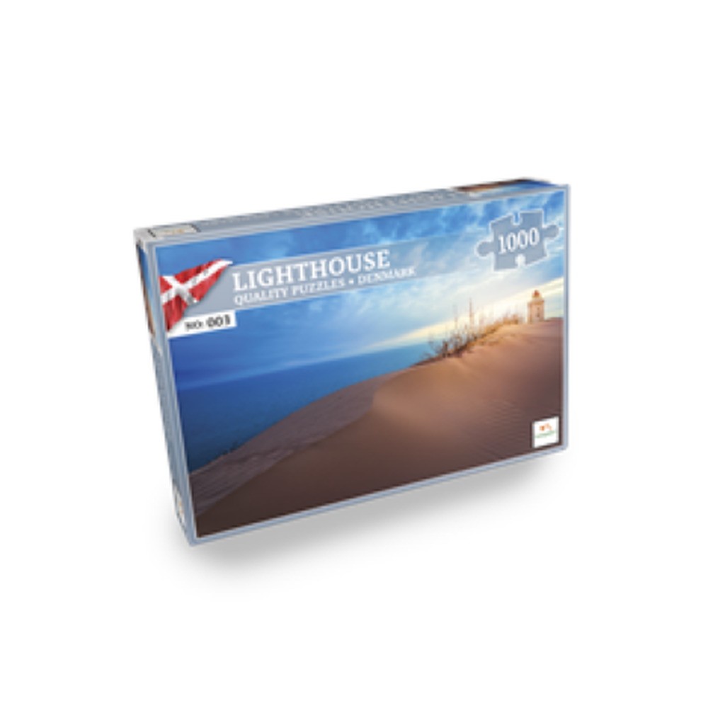 Nordic Quality Puzzles: Lighthouse (Rubjerg Knude) - 1000 brikker