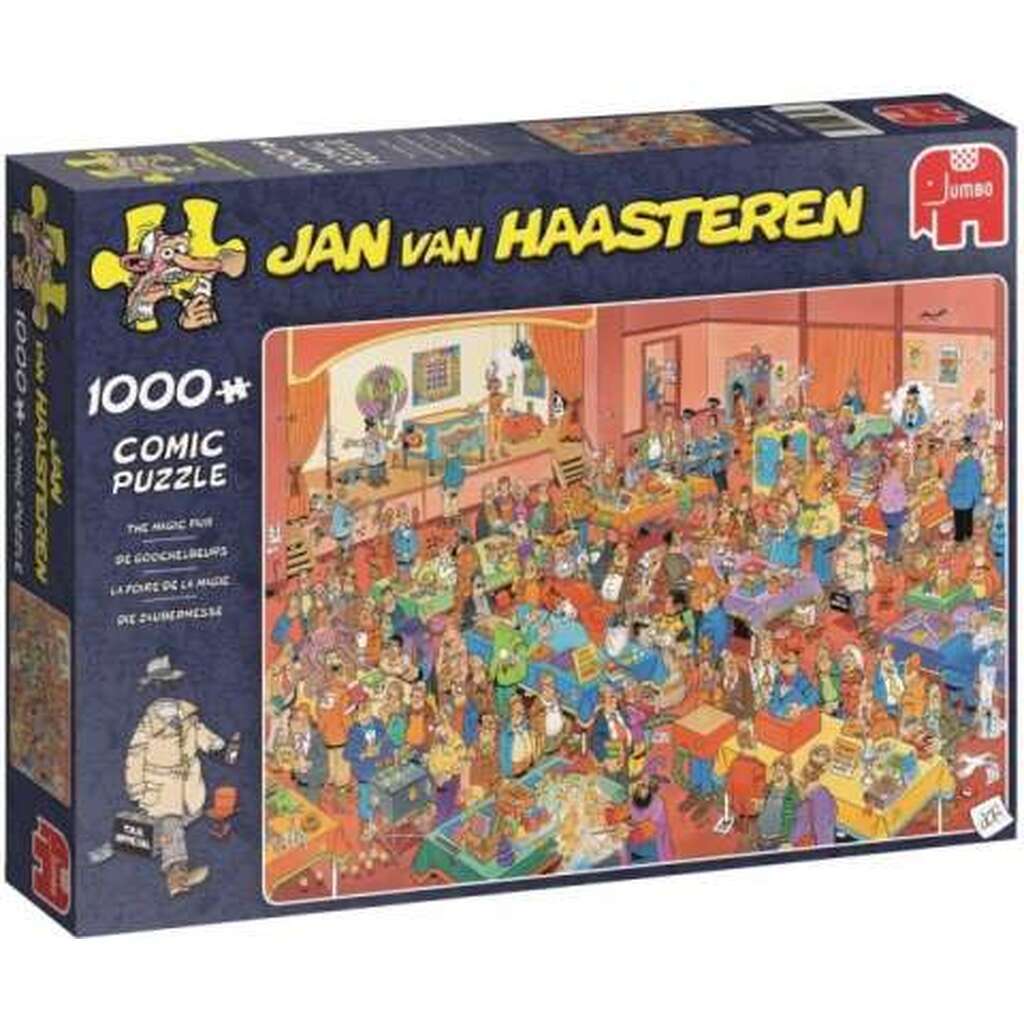 Jan van Haasteren: Det magiske marked - 1000 brikker
