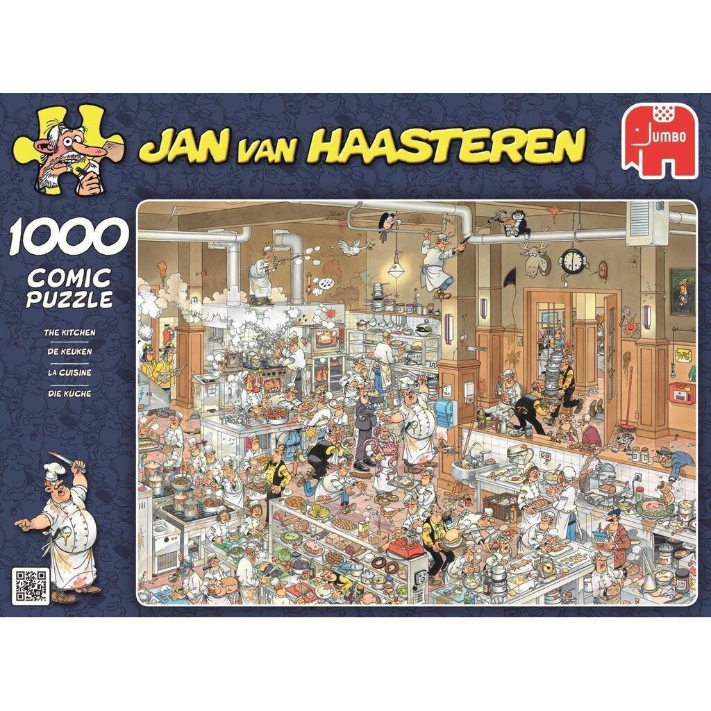 Jan van Haasteren: Køkkenet - 1000 brikker