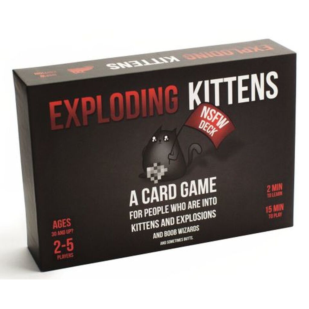 Exploding Kittens - NSFW Deck - Engelsk