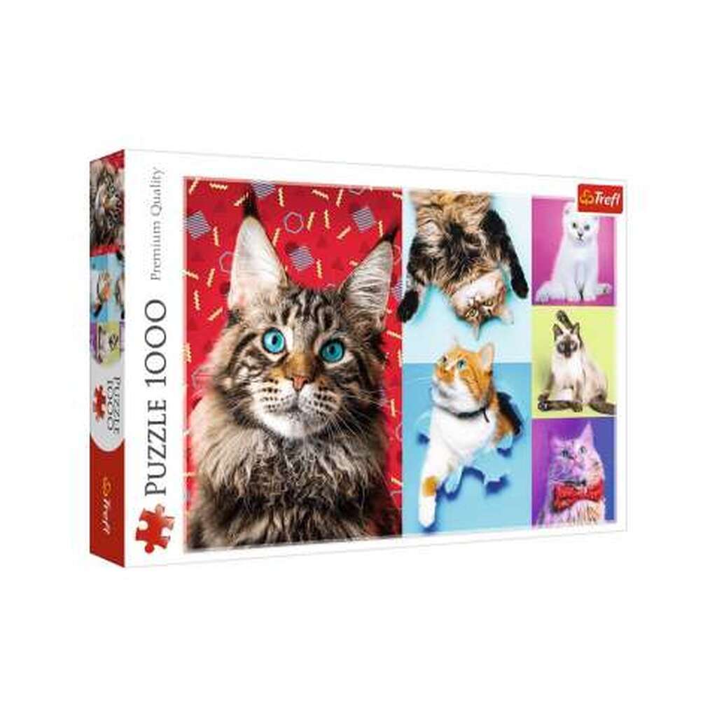Happy Cats - 1000 brikker