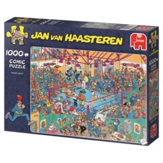 Jan van Haasteren - Boxing Match - 1000 brikker