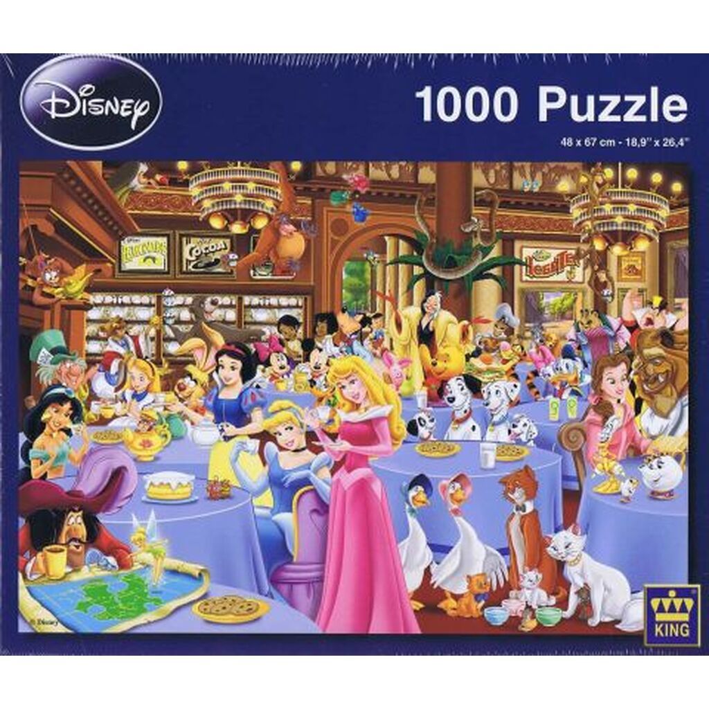 Disney i restauranten - 1000 brikker