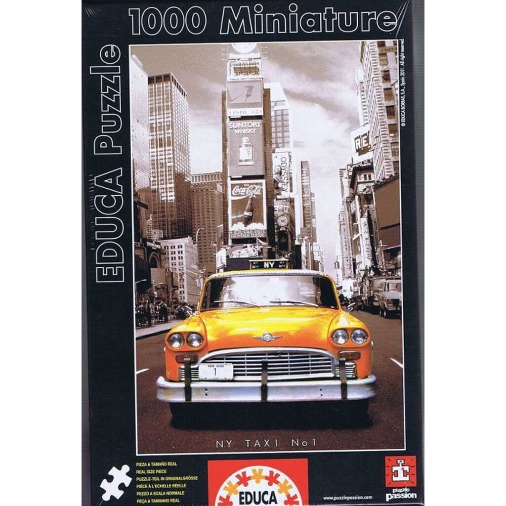 Taxi No. 1, New York, Miniature, 1000 brikker